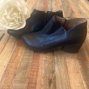 Dansko soft leather booties